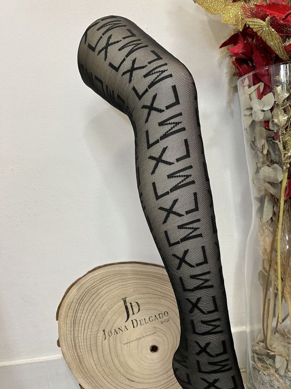 Medias LETTERING Negras