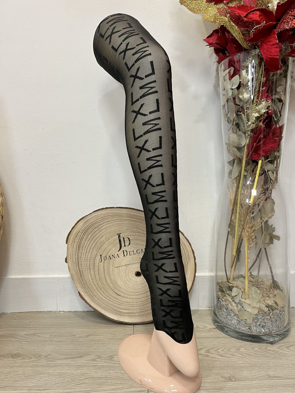 Medias LETTERING Negras