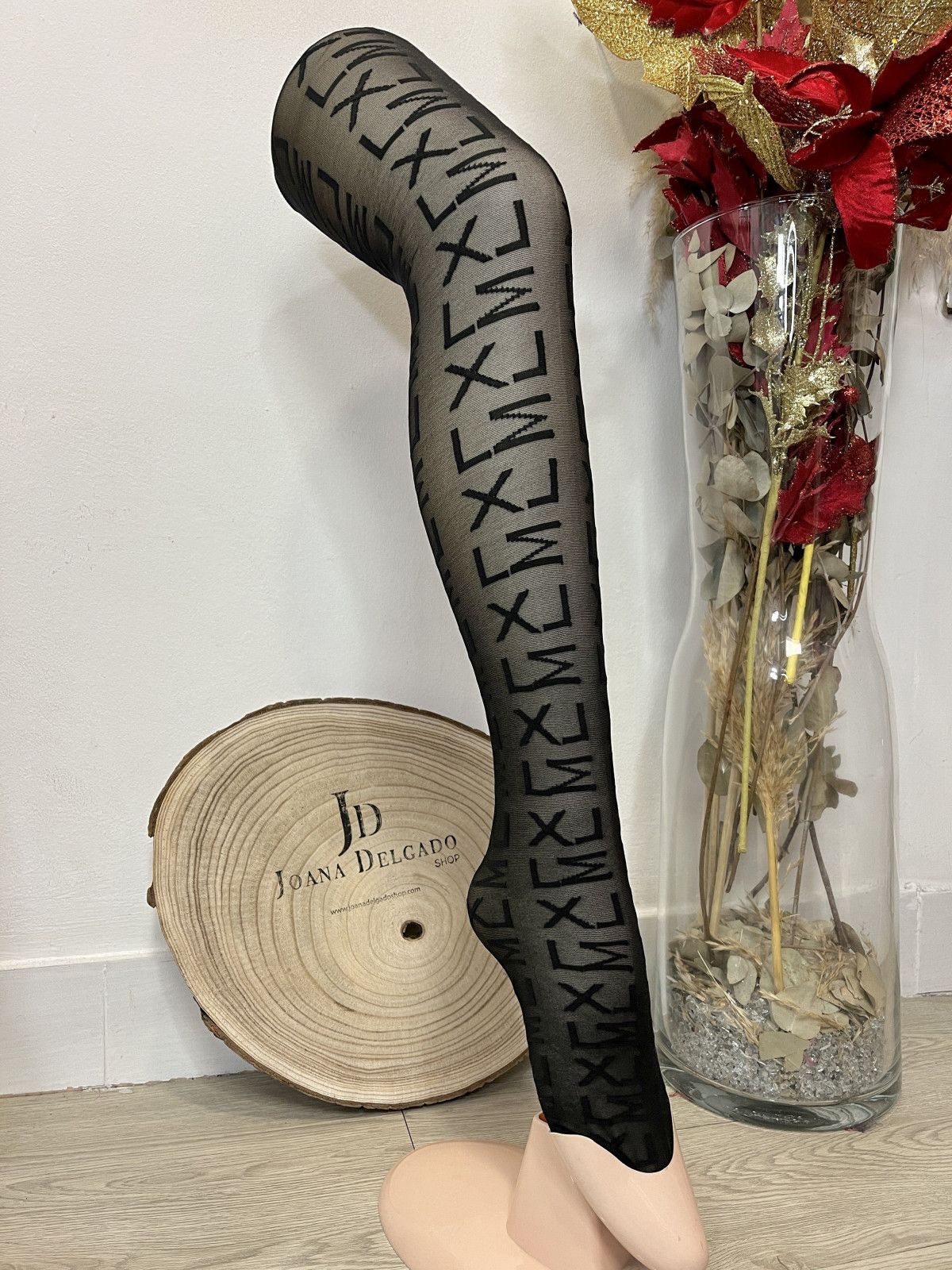 Medias LETTERING Negras