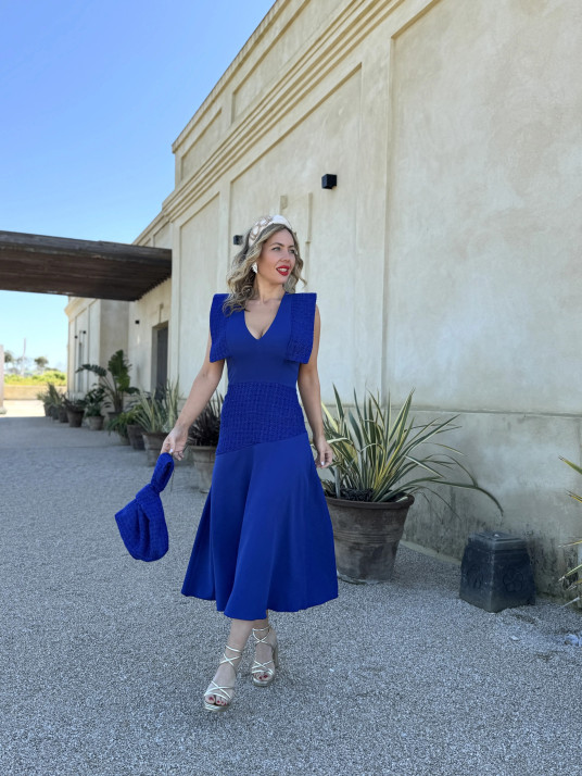 Vestido de fiesta MAR AZUL KLEIN