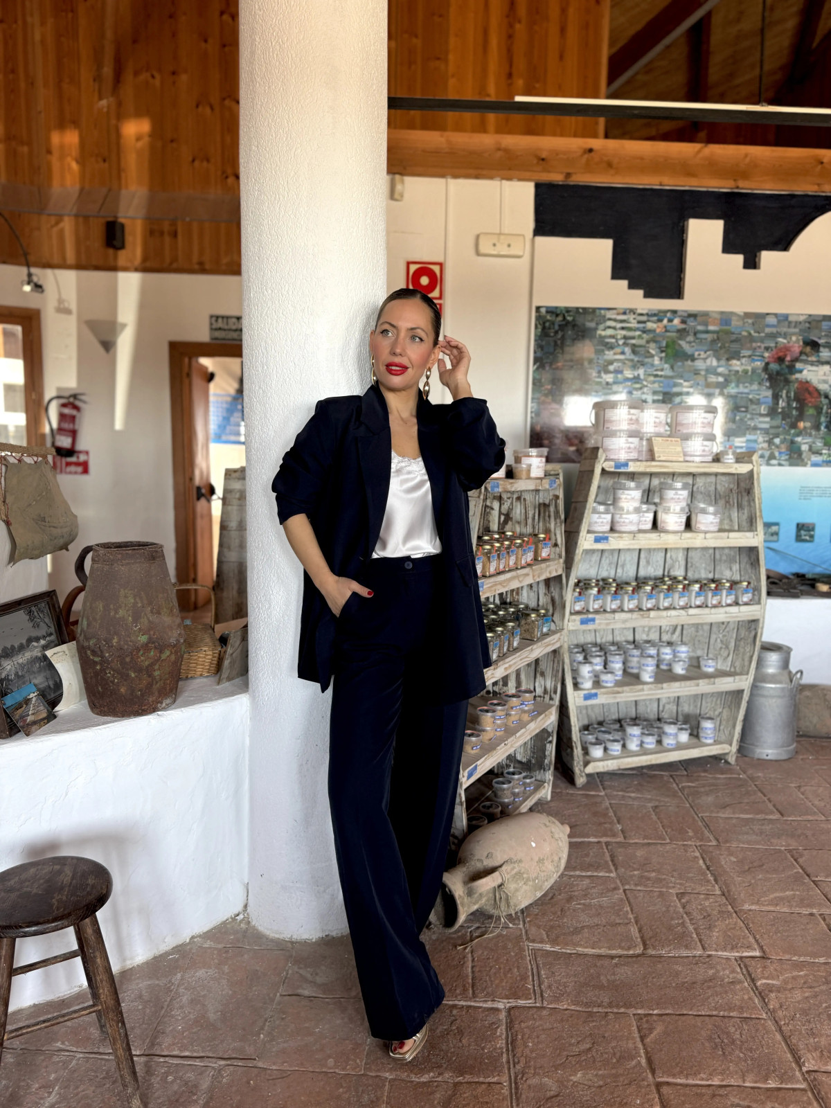 Traje de Chaqueta ANA Azul Marino