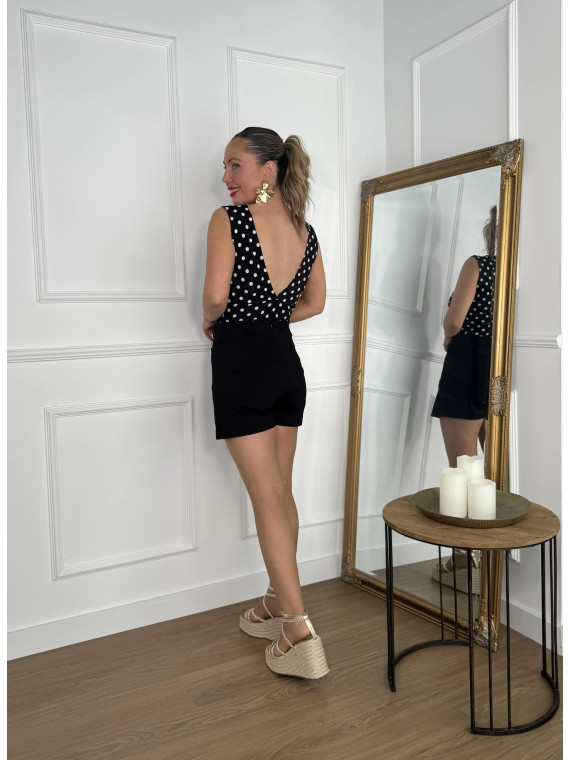 Body de licra con estampado de lunares ideal para este tiempo de feria