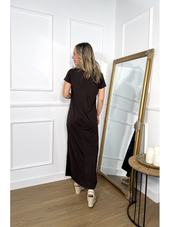 Vestido ZAHARA Marron