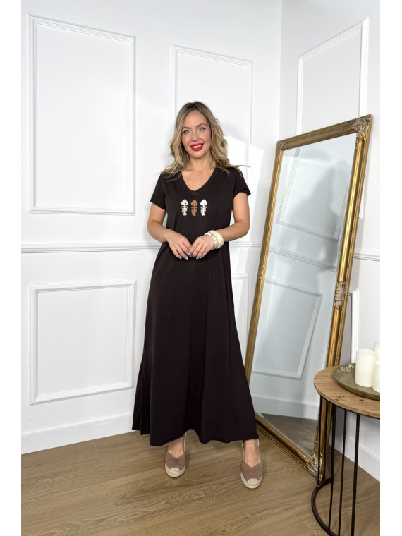 Vestido ZAHARA Marron