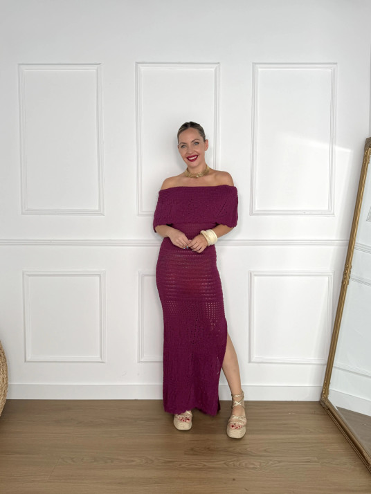 Vestido de Croché IRIS Buganvilla