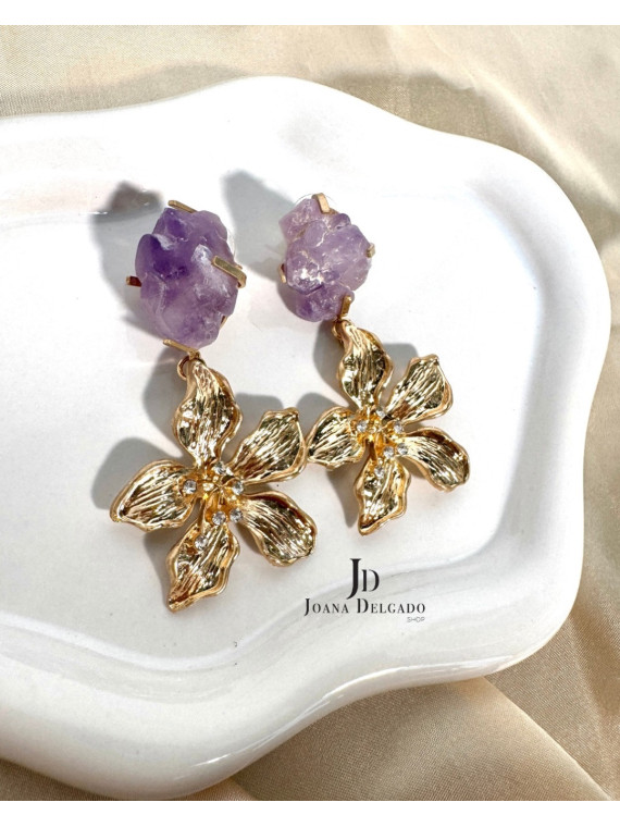 Pendiente FLOR/PIEDRA