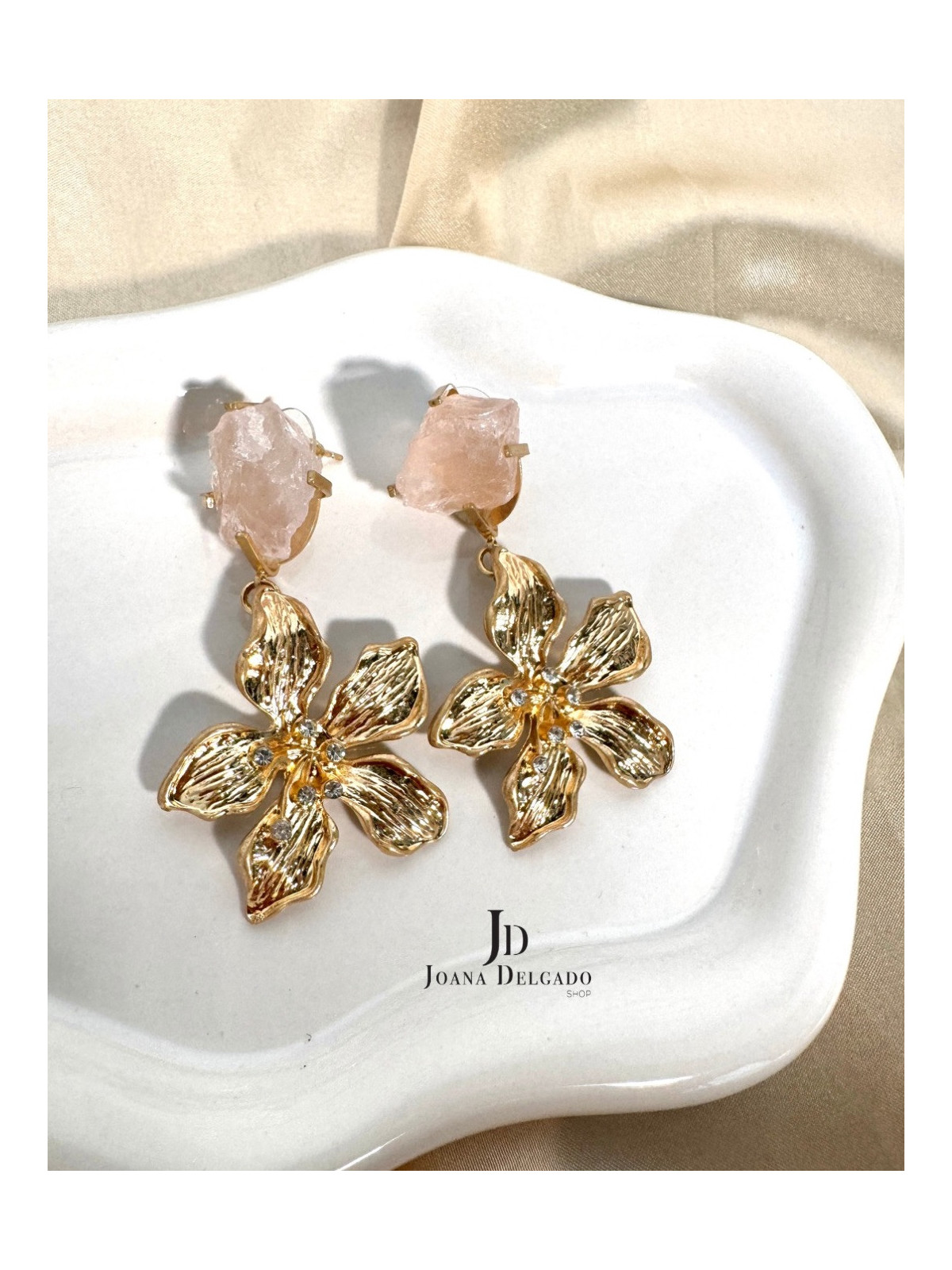 Pendiente FLOR/PIEDRA