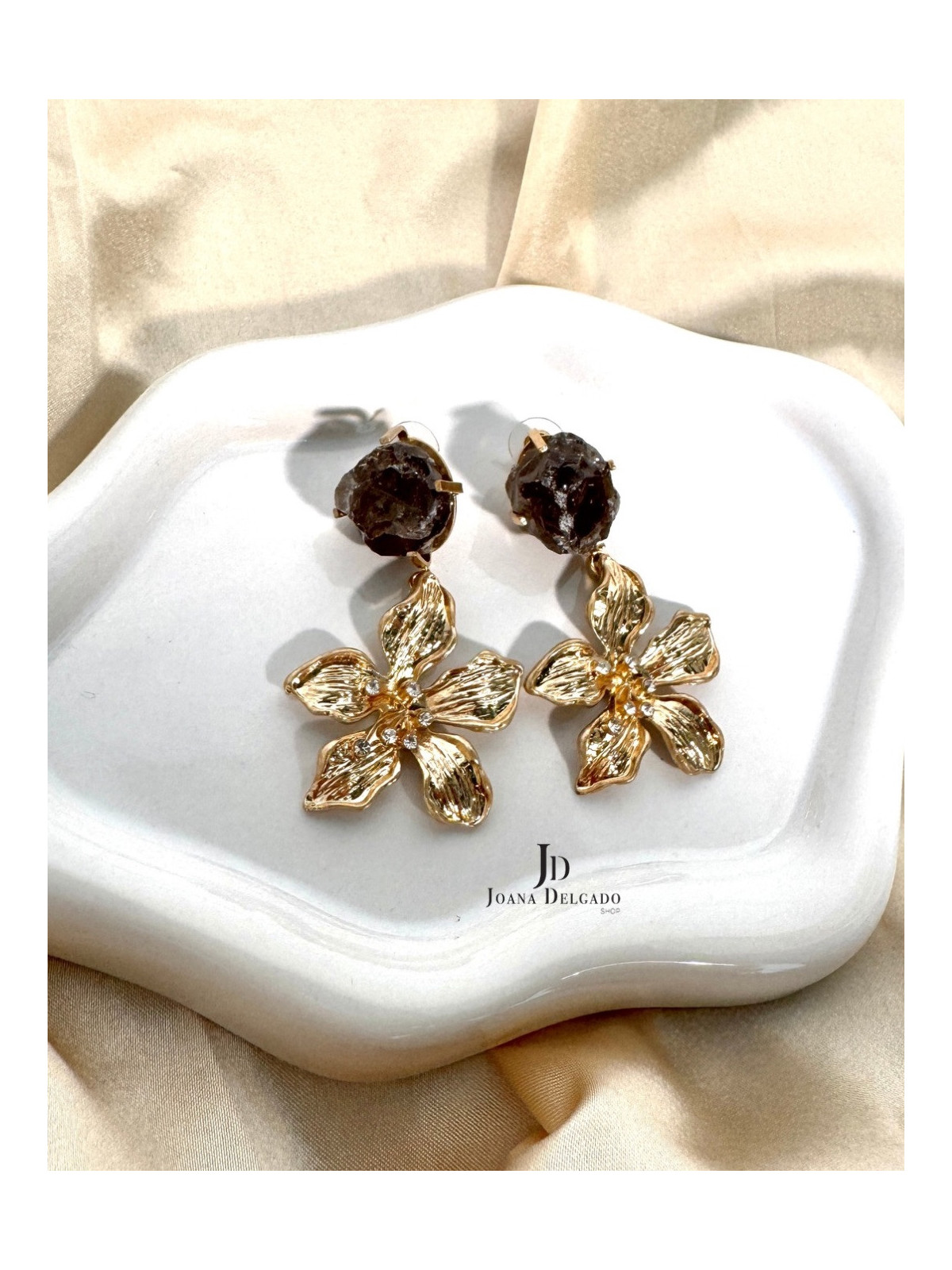 Pendiente FLOR/PIEDRA