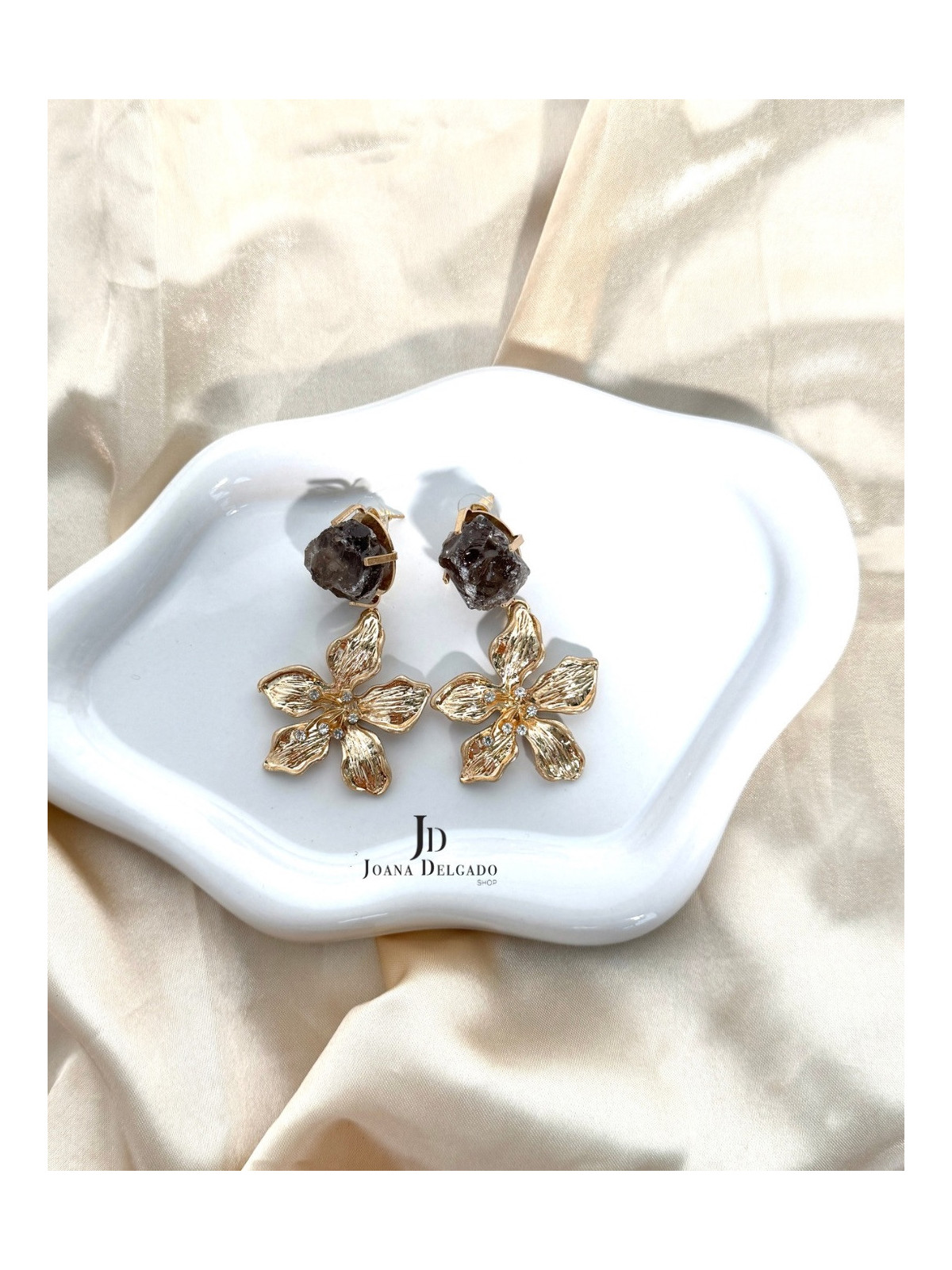 Pendiente FLOR/PIEDRA