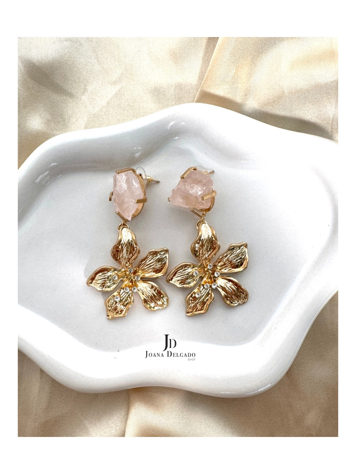 Pendiente FLOR/PIEDRA