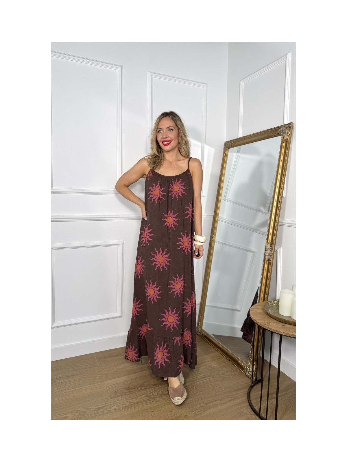 Vestido SOLES Marrón