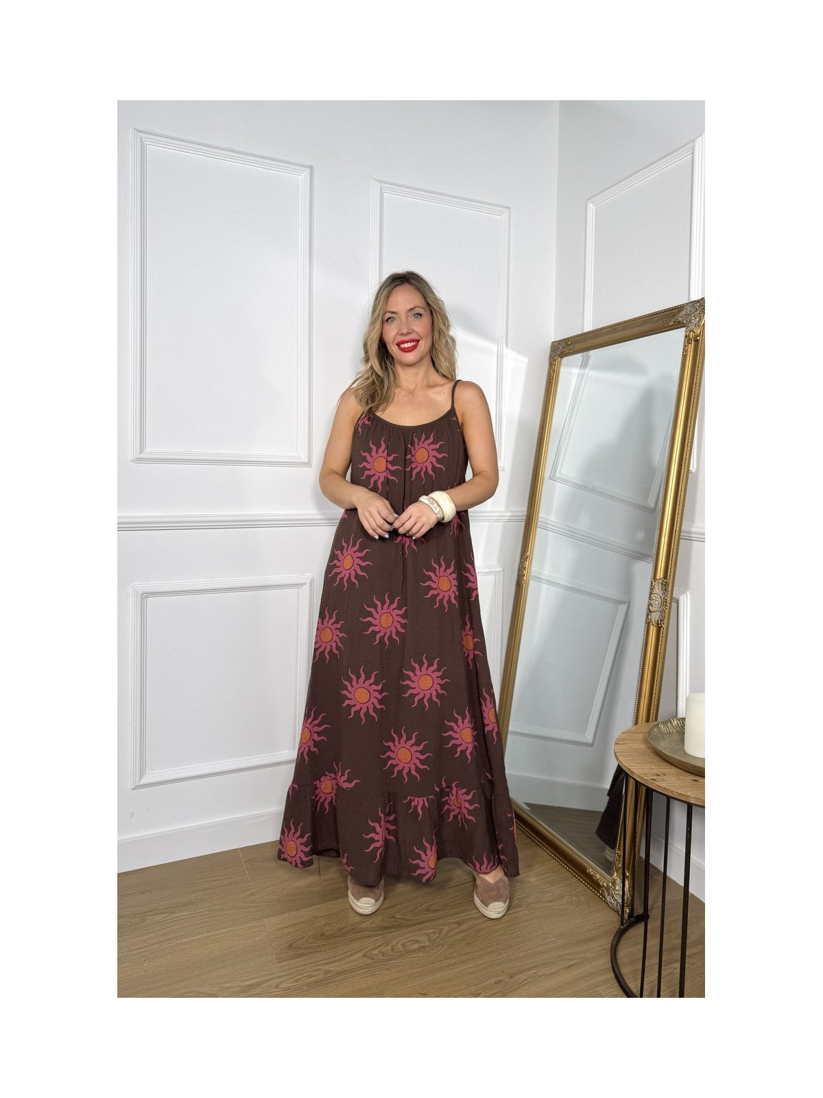 Vestido SOLES Marrón