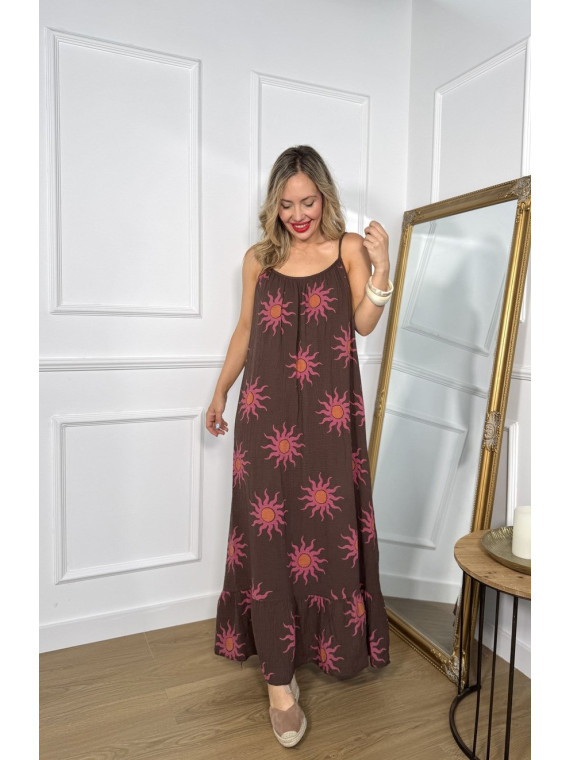 Vestido SOLES Marrón