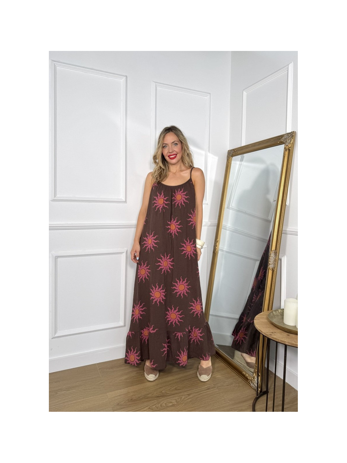 Vestido SOLES Marrón