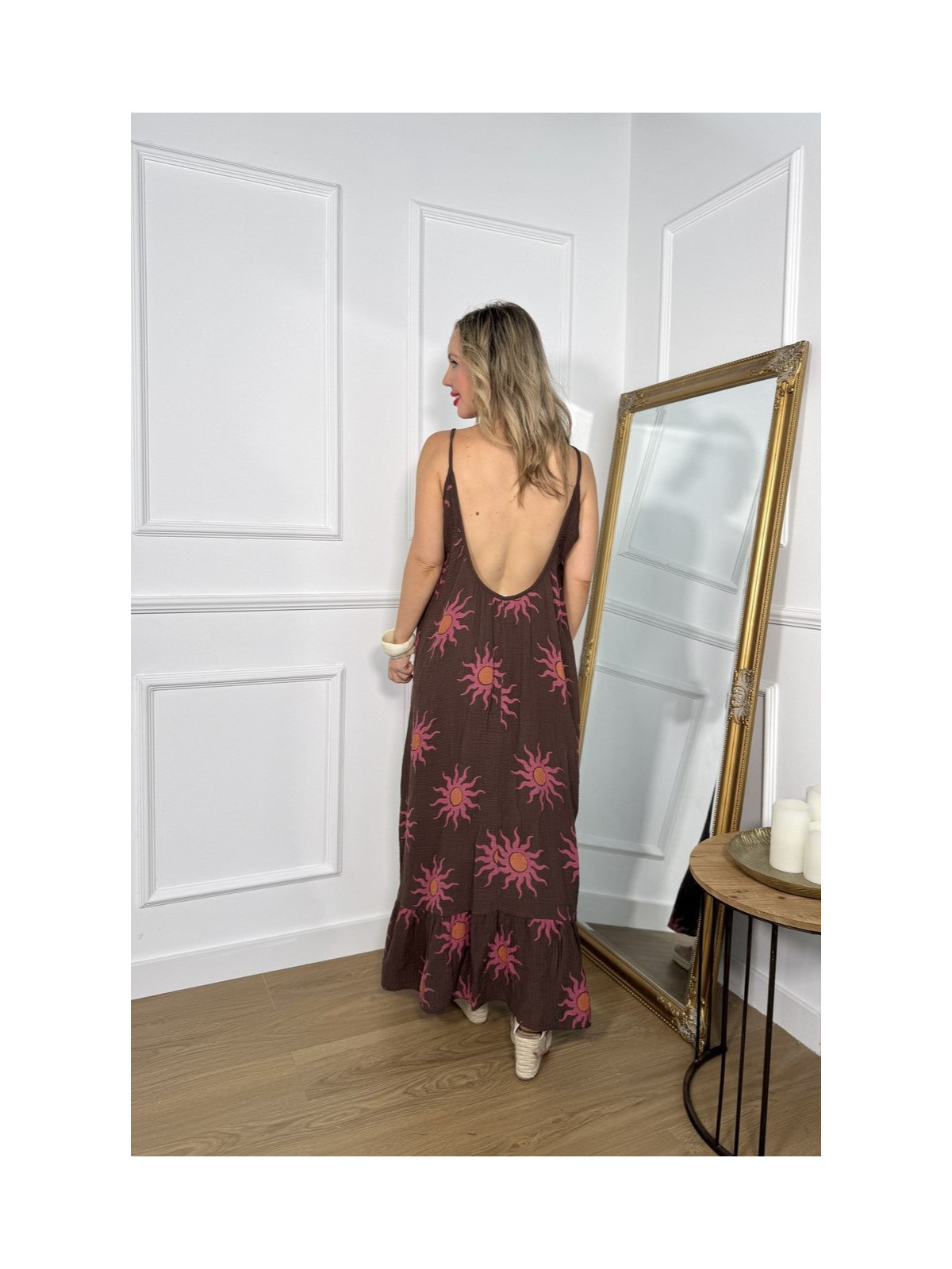 Vestido SOLES Marrón