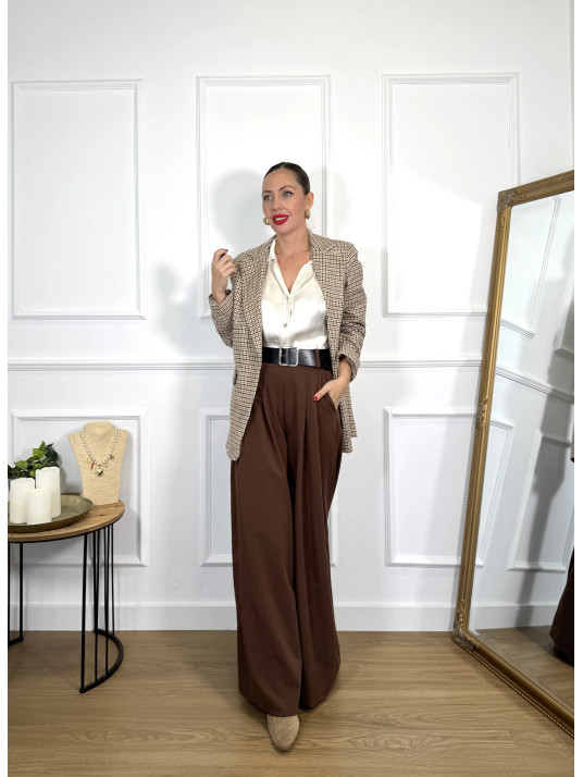 Blazer de cuadros MARA