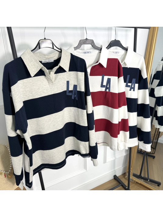 Sudadera rayas  CARLA