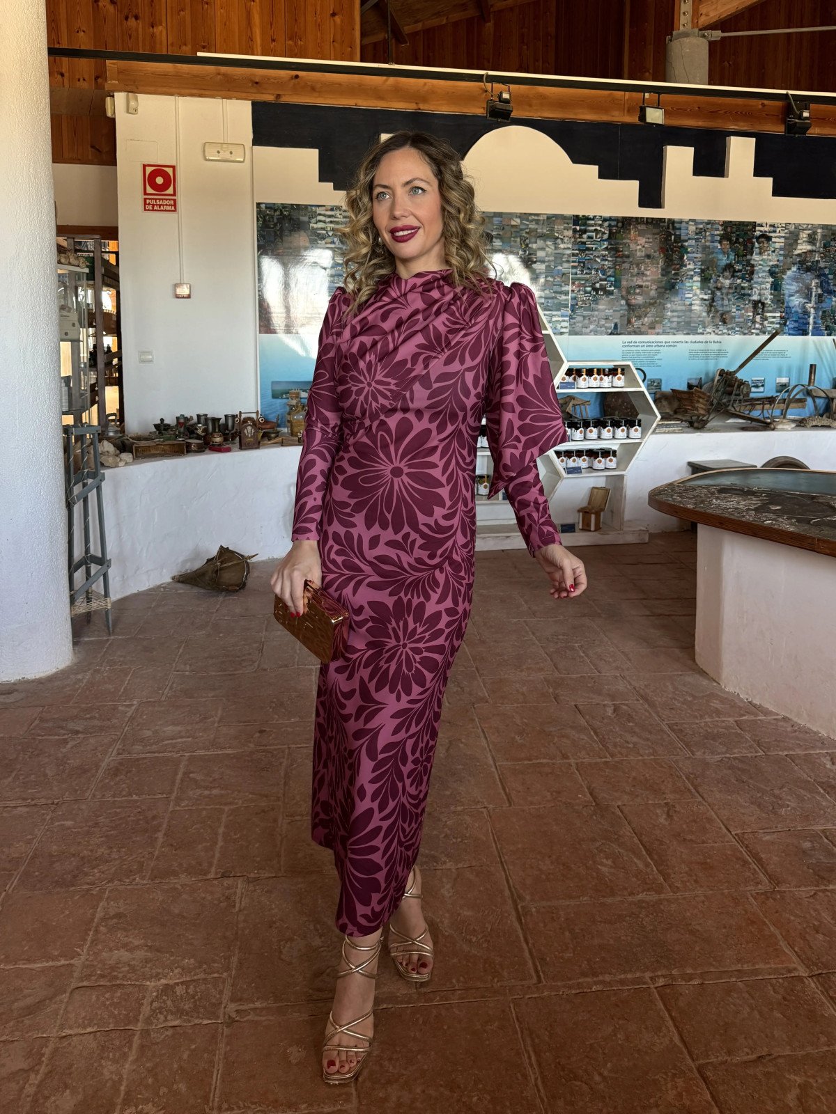 Vestido midi GLORIA