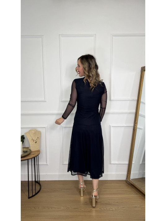 Vestido NICOLE Azul Marino