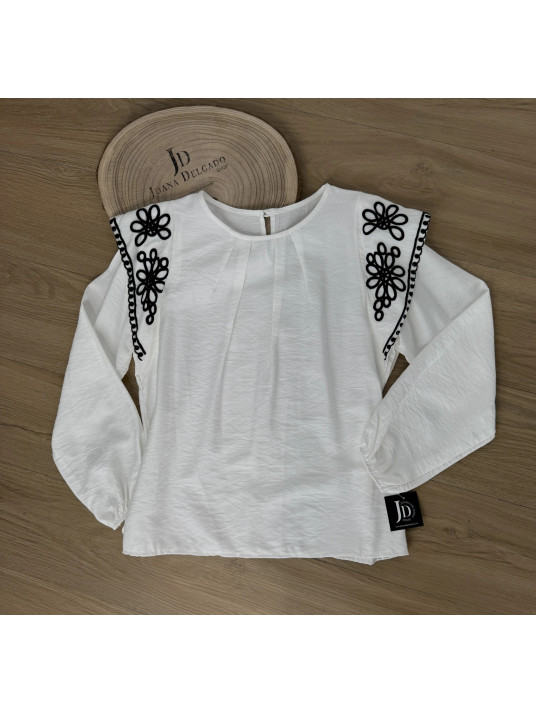Blusa SEJER Blanca
