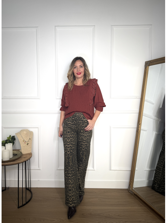 Blusa CASANDRA caldera