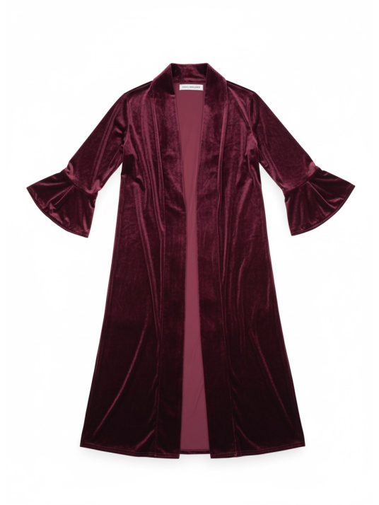 Levita de Terciopelo AROA Burdeos