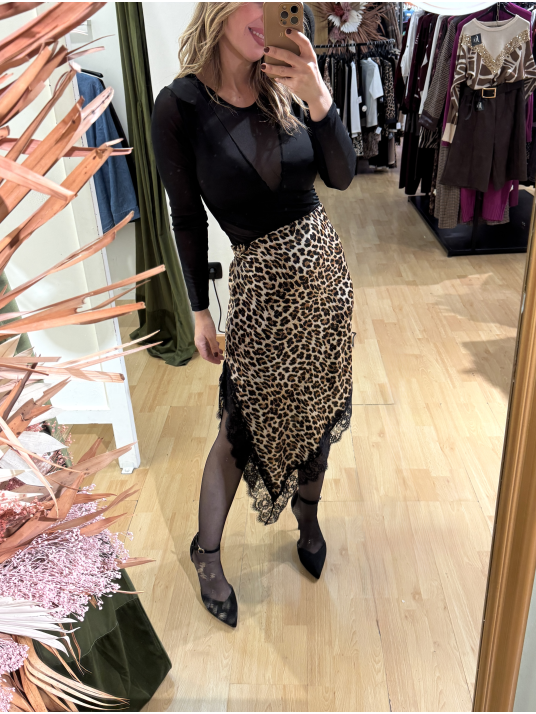 Falda de Leopardo ASMARA