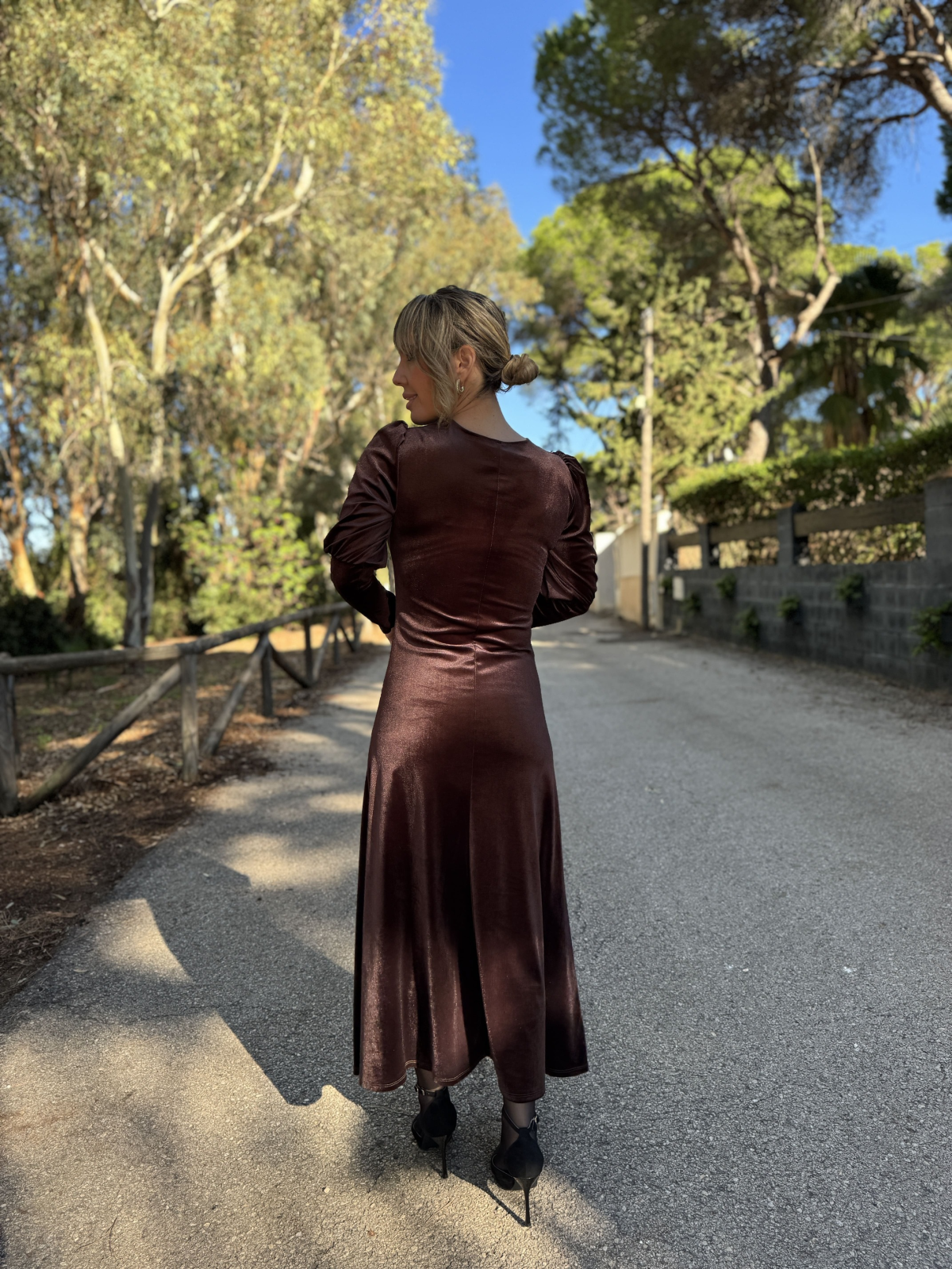 Vestido BELEN Marrón