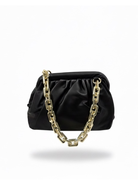 Bolso  MEDIALUNA negro