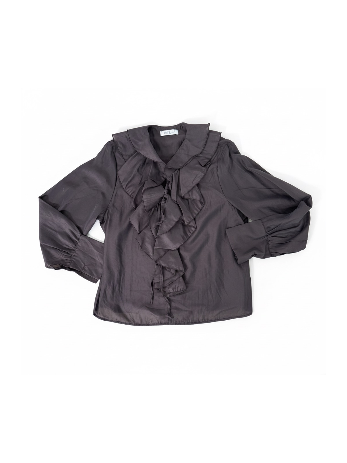 Blusa volantes NELSY marron