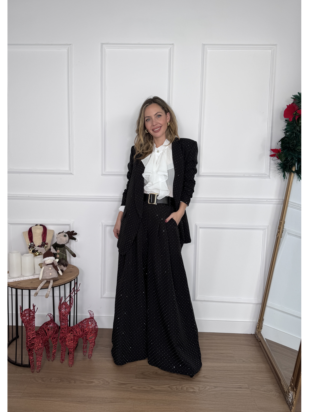 Blazer de brillos TACHUELAS