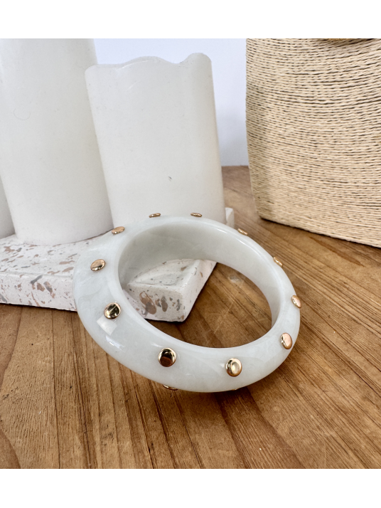 Pulsera BANGLE blanca
