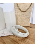 Pulsera BANGLE blanca