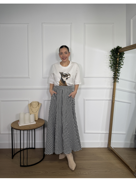 Falda de cuadros VICHI