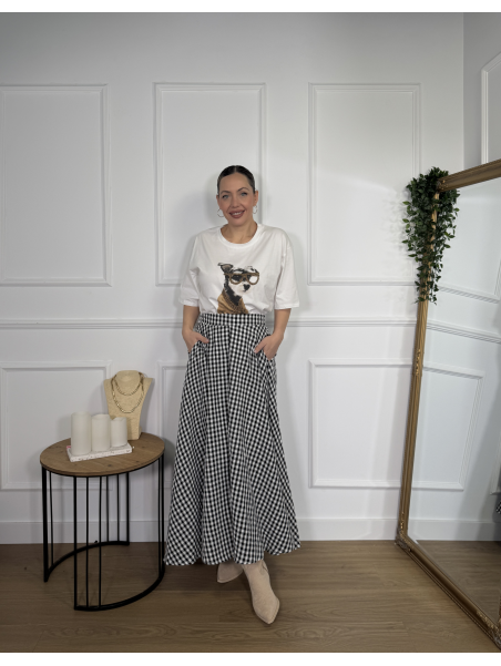 Falda de cuadros VICHI