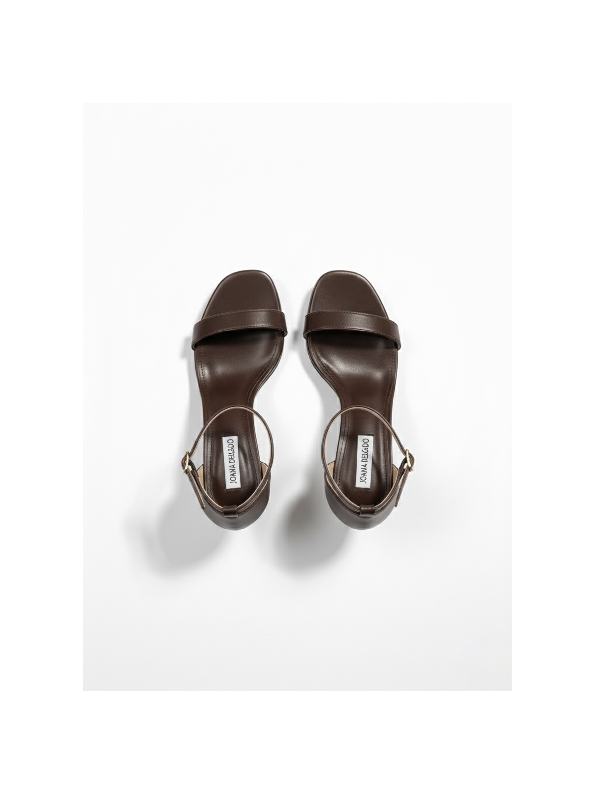 Sandalia de Tacón CATA Marrón