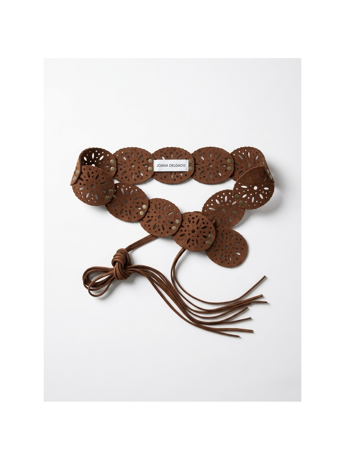 Cinturón de Ante CUERDAS Camel