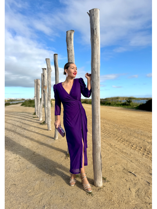 Vestido de Fiesta IRIS Morado