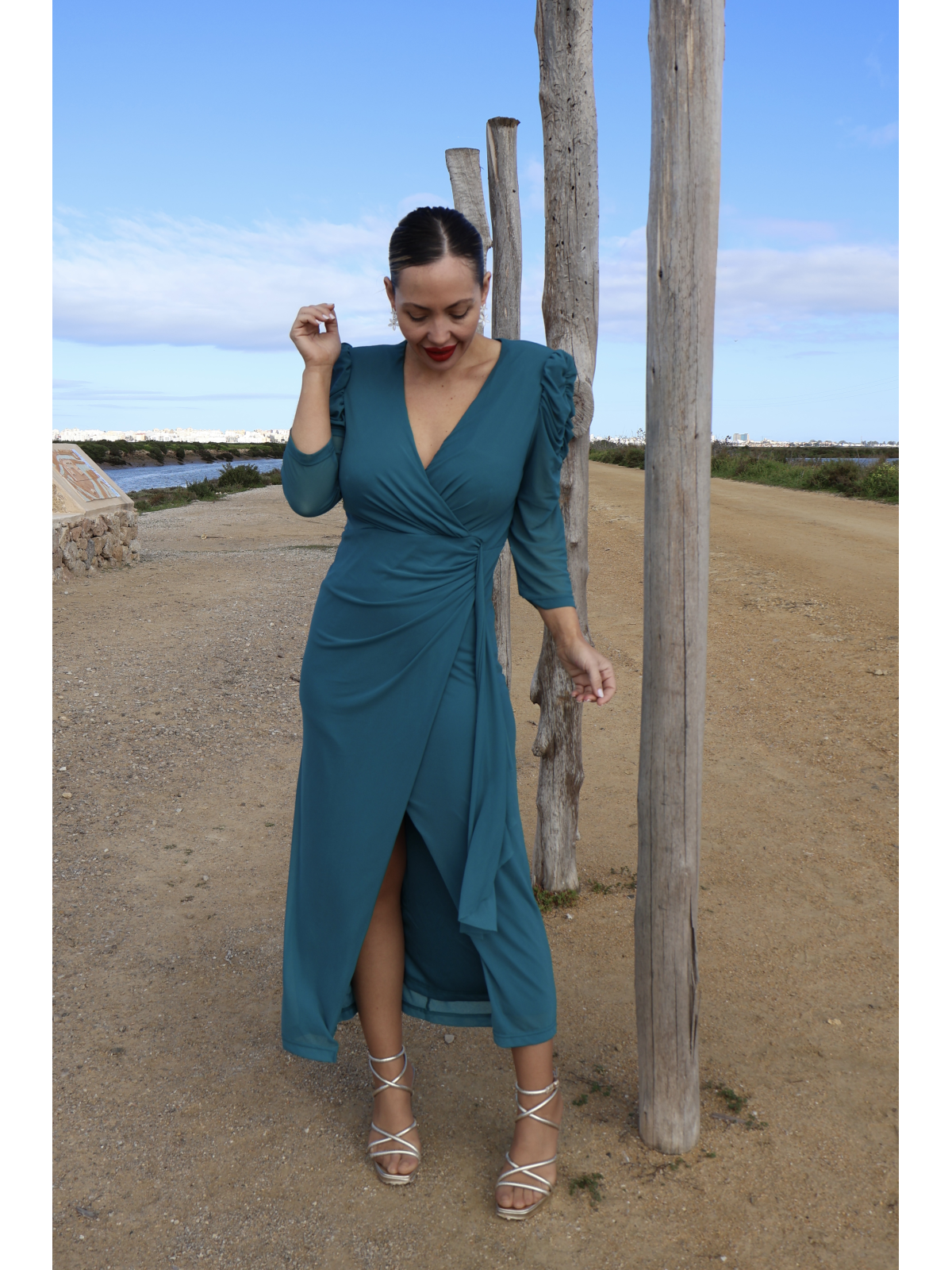 Vestido de fiesta especial para invitada a boda o invitada a comunión