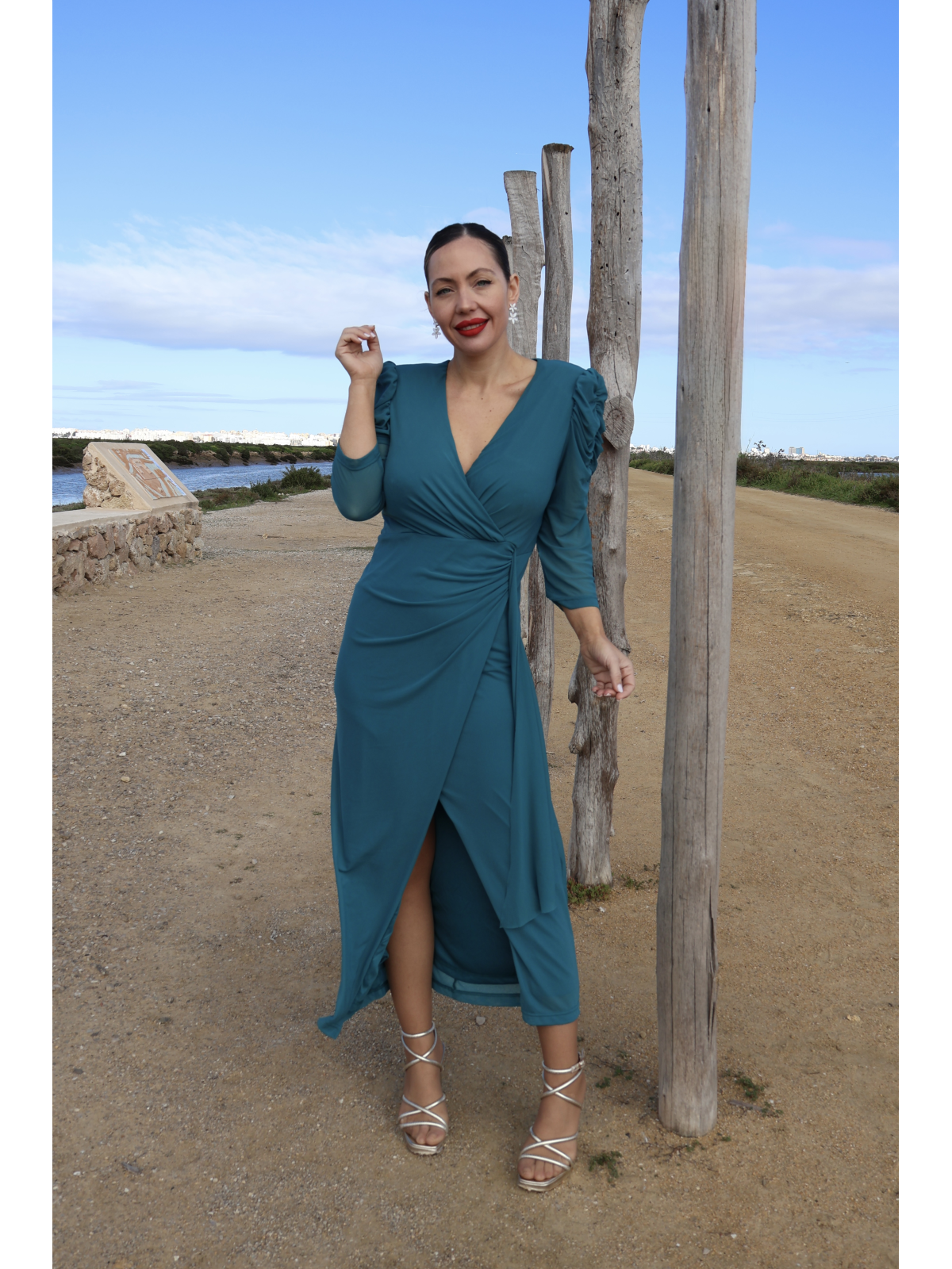 Vestido de fiesta especial para invitada a boda o invitada a comunión