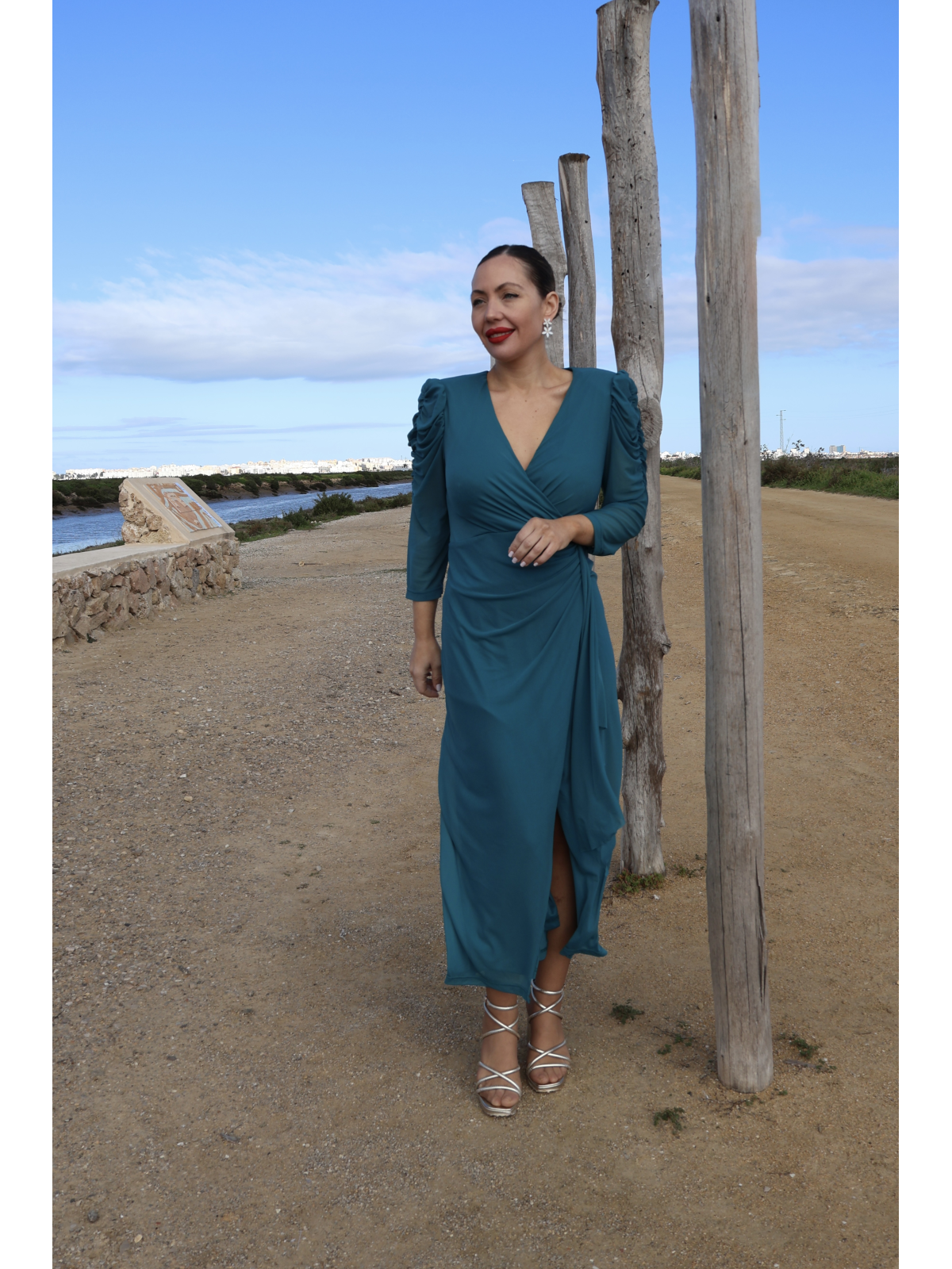 Vestido de fiesta especial para invitada a boda o invitada a comunión