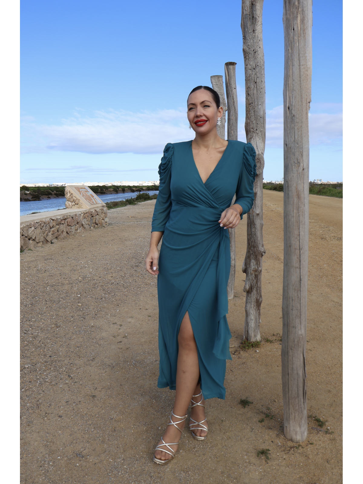 Vestido de fiesta especial para invitada a boda o invitada a comunión