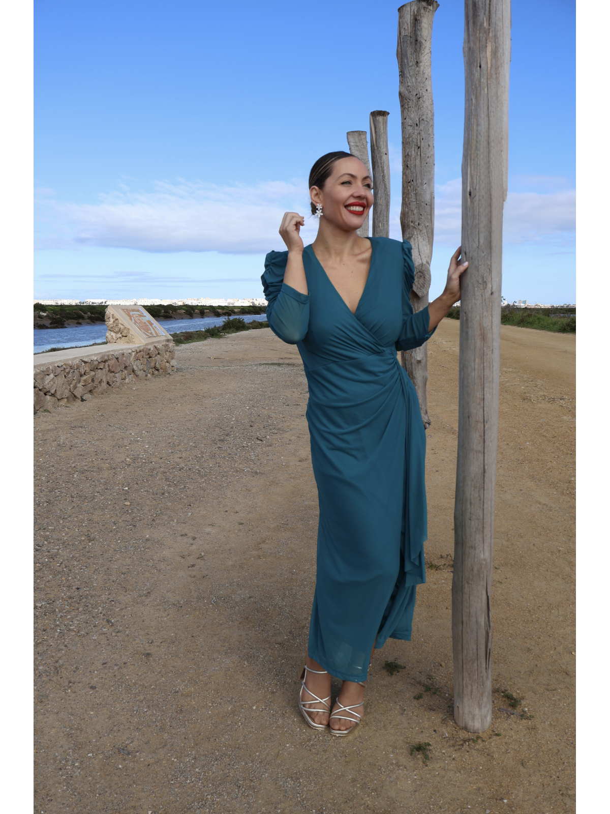 Vestido de fiesta especial para invitada a boda o invitada a comunión