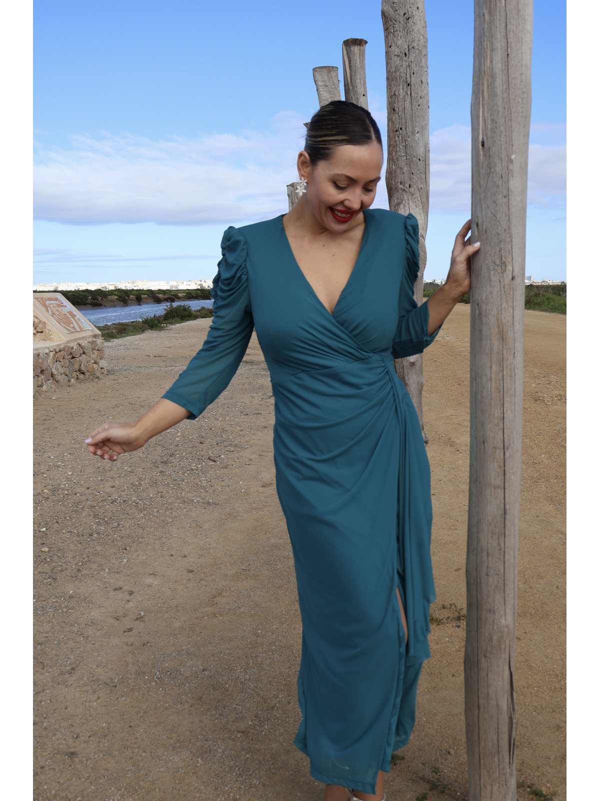 Vestido de fiesta especial para invitada a boda o invitada a comunión