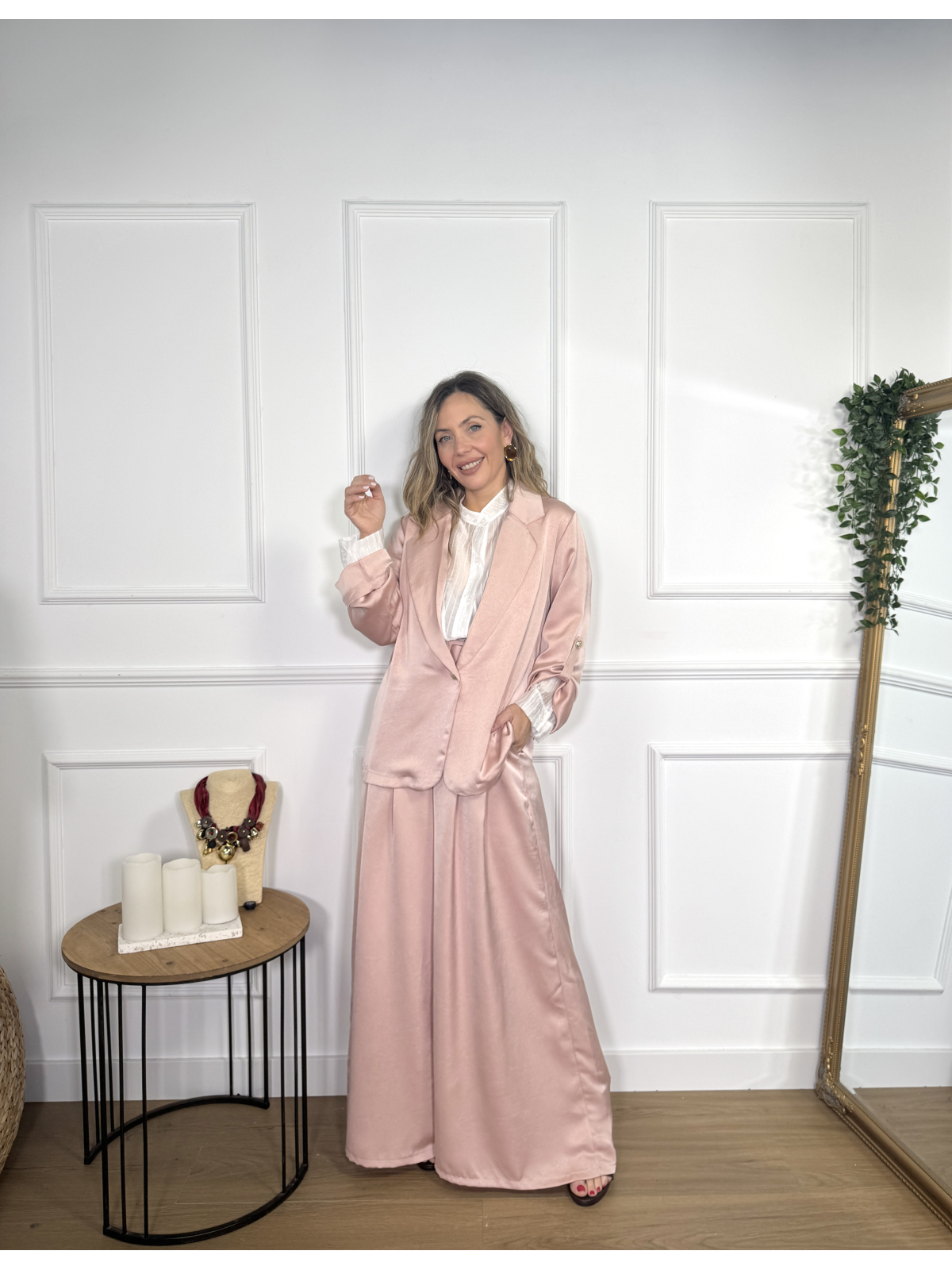 Conjunto VALENTINA rosa