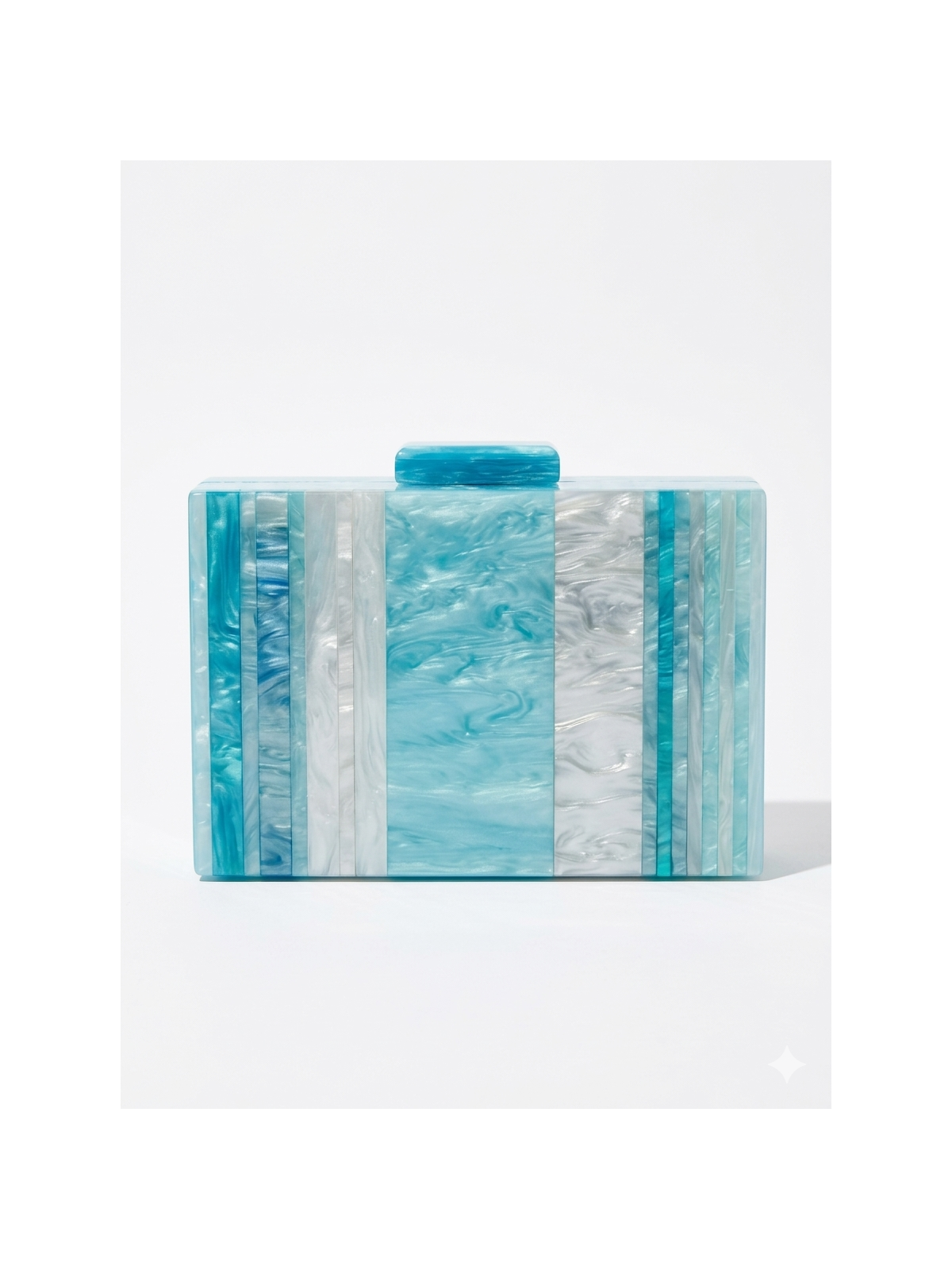 Bolso nacarada CELESTE