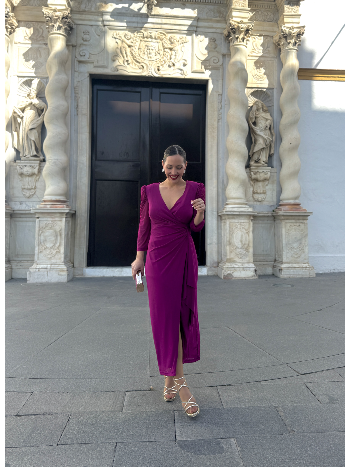 Vestido de fiesta especial para invitada a boda o invitada a comunión.