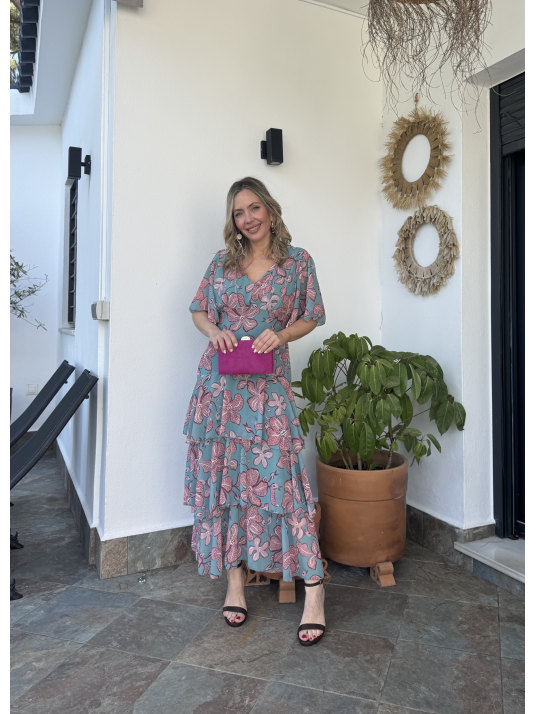 Vestido de volantes AMIRA