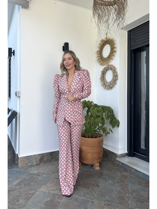 Traje de Chaqueta LUISA Verde Agua