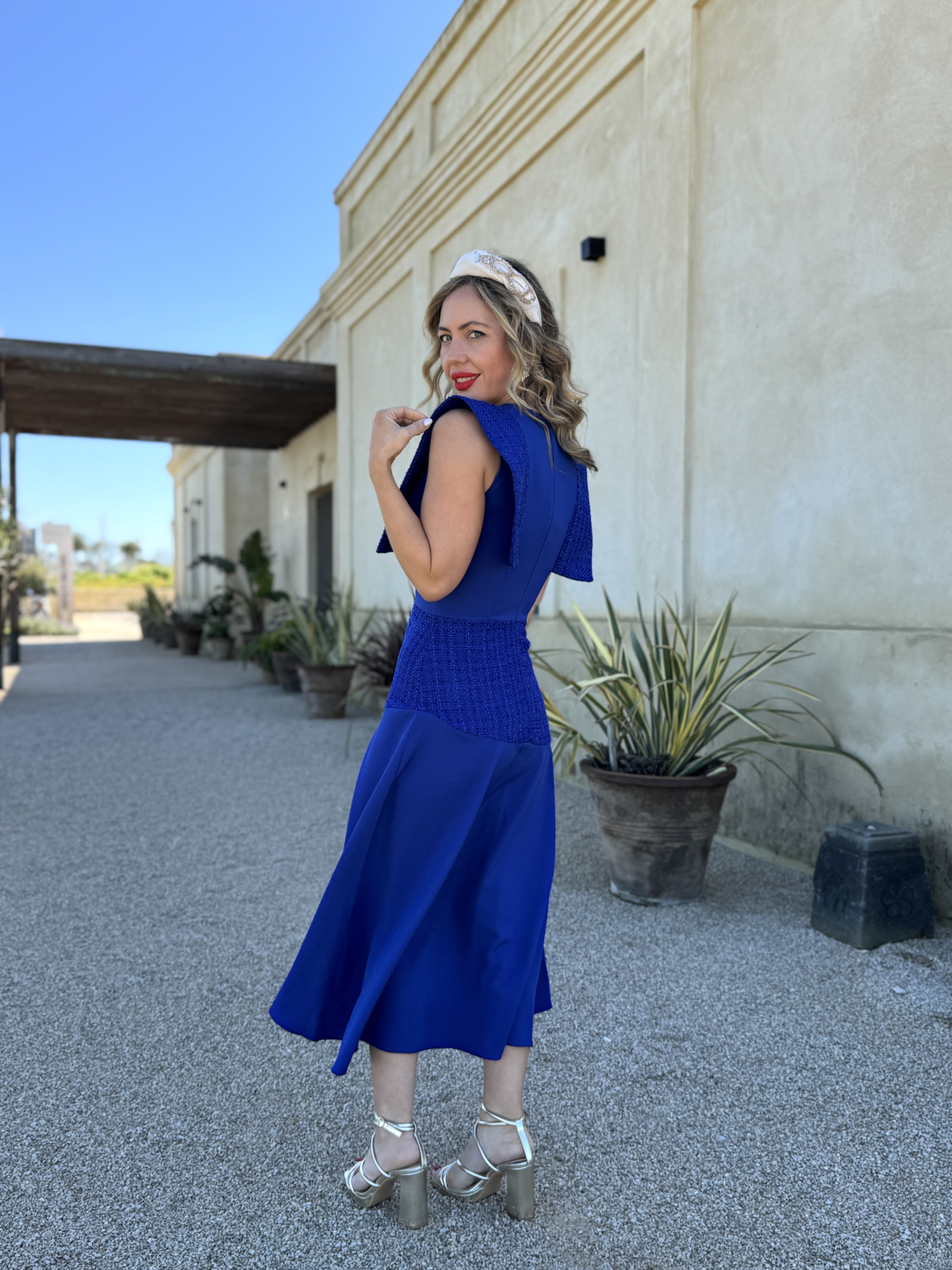 Vestido de fiesta MAR AZUL KLEIN